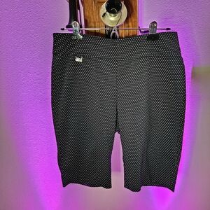 Black Polka Dot Women's Shorts